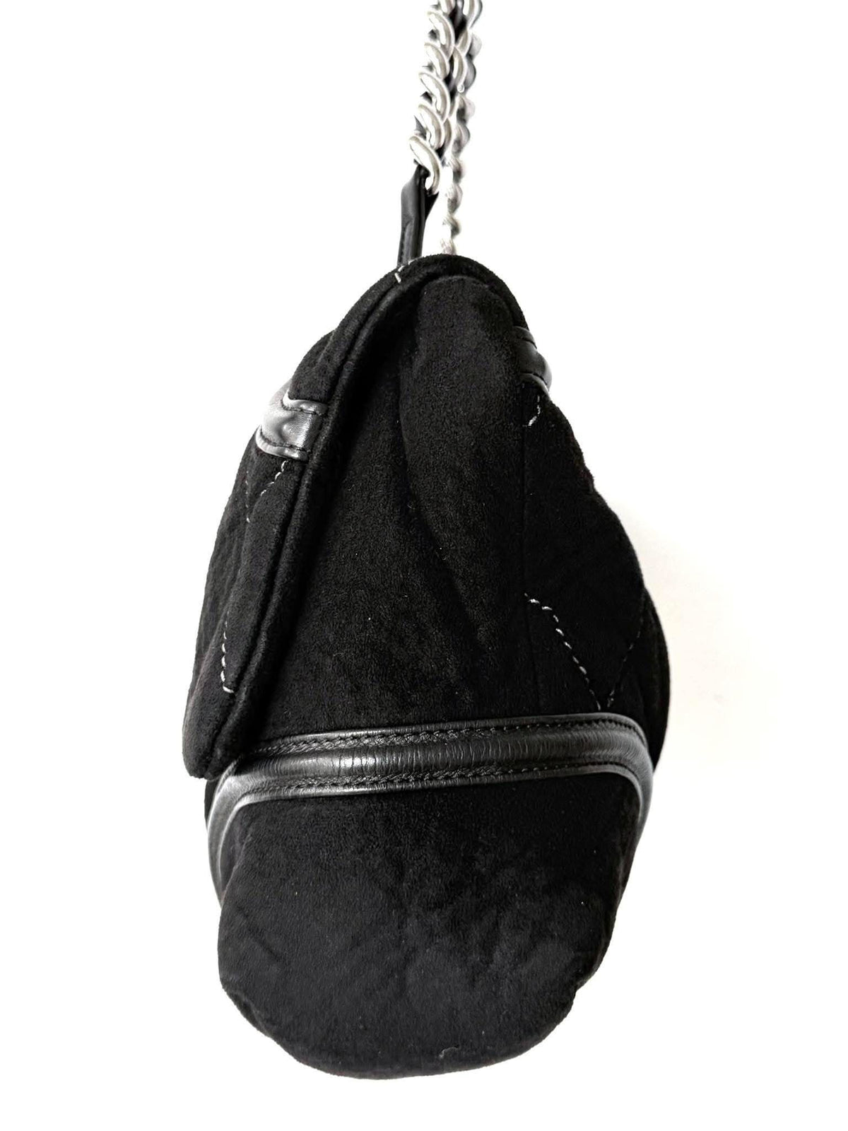 Chanel 2008-2009 Suede Rodeo Drive Flap Bag
