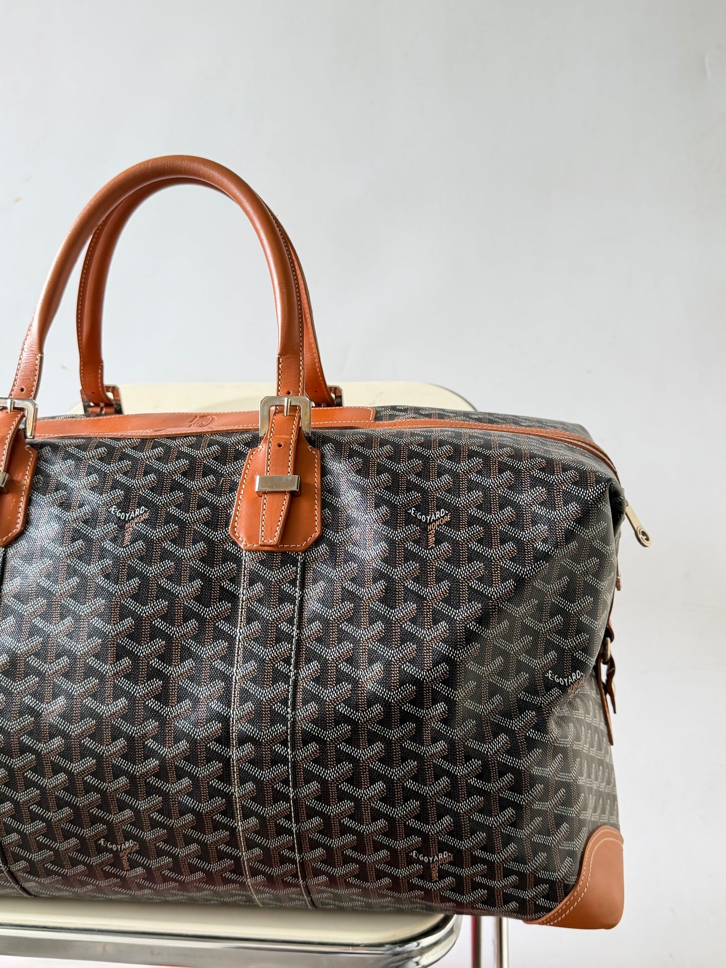 Goyard Boeing Goyardine 45 Travel Bag
