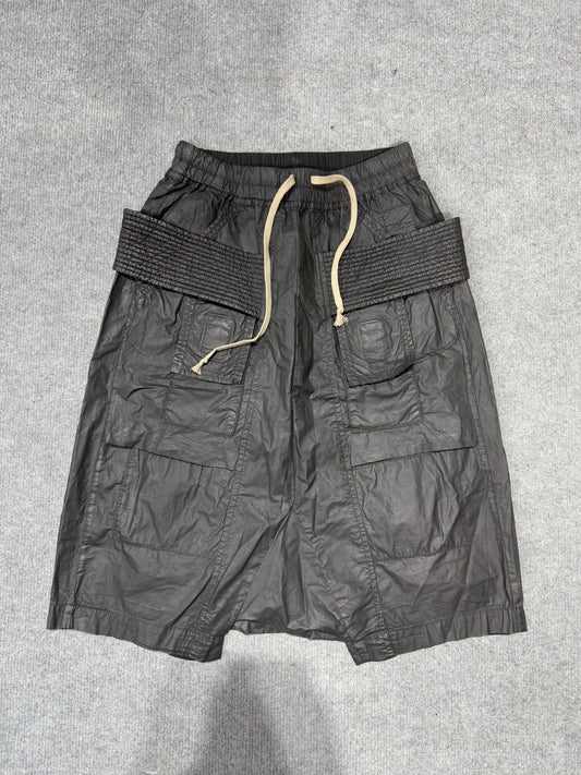 Rick Owens - Cargo Waxed Short