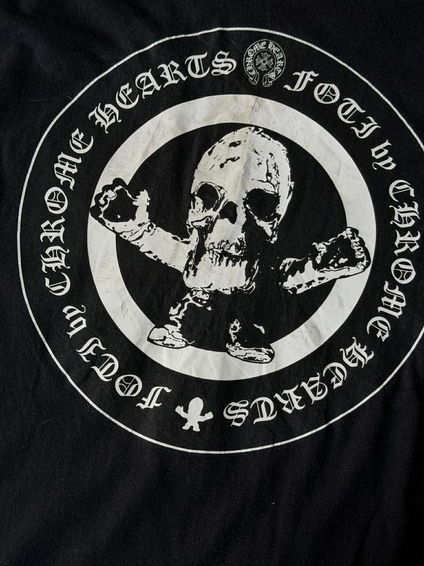 Chrome Hearts Foti Skeleton Pocket Tee