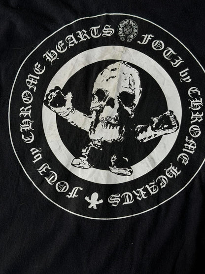 Chrome Hearts Foti Skeleton Pocket Tee