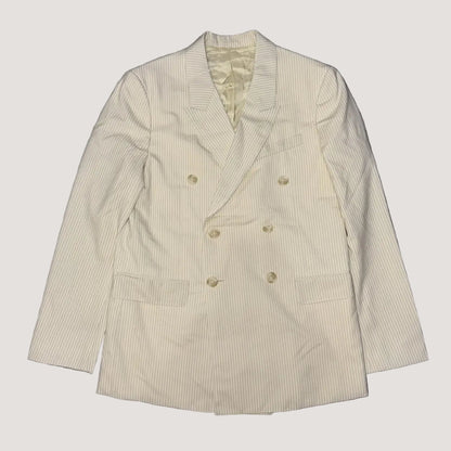 Celine by Hedi Slimane SS20 Pinstripe Double Breasted Blazer