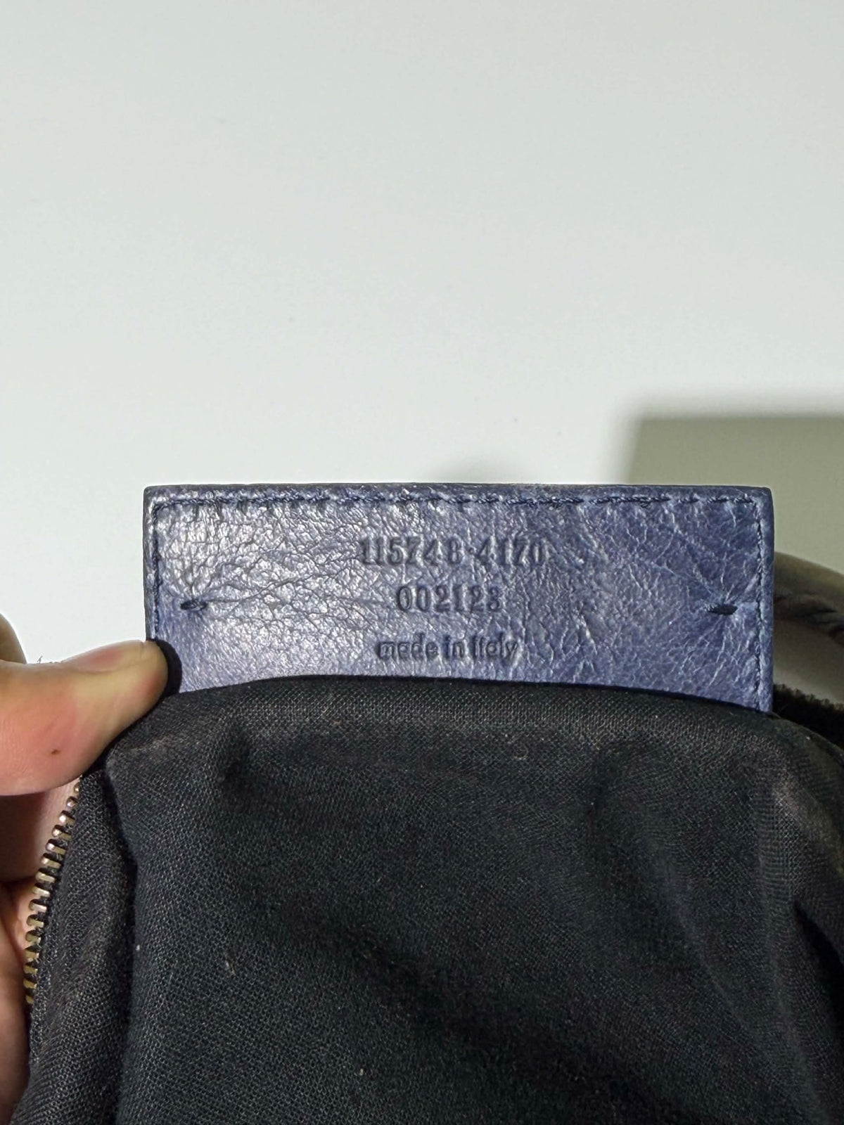 2000’s Balenciaga Blue Classic City Bag