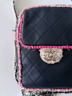 Chanel by Karl Lagerfeld S/S2019 Elegant Tweed Crossbody