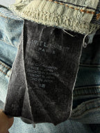 Saint Laurent Paris D02 Crashed Jeans