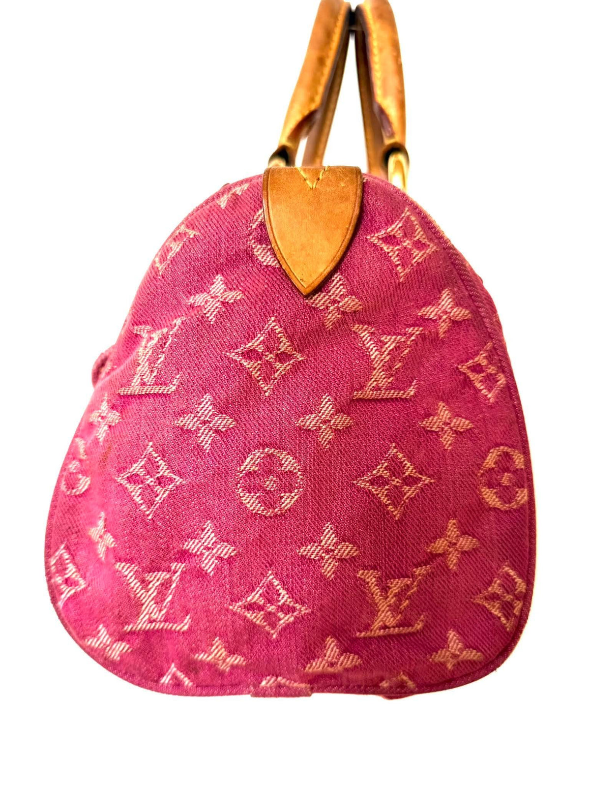 Louis Vuitton Pink Monogram Denim Neo Speedy Bag