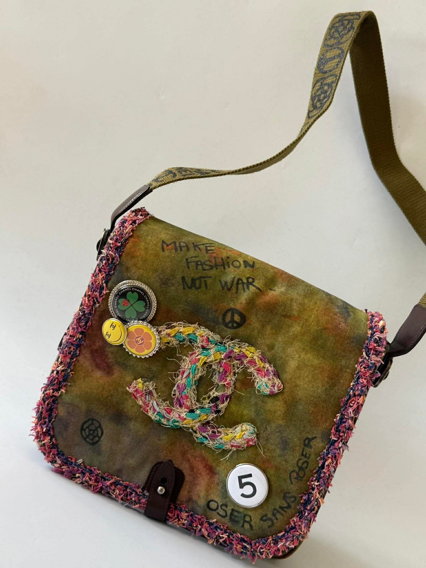 Chanel "On the Pavements" Graffiti Messenger Bag