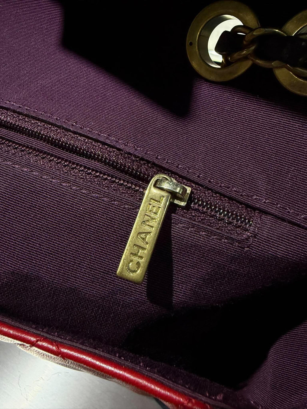 Chanel by Karl Lagerfeld S/S2015 Red Elegant CC Flap Bag