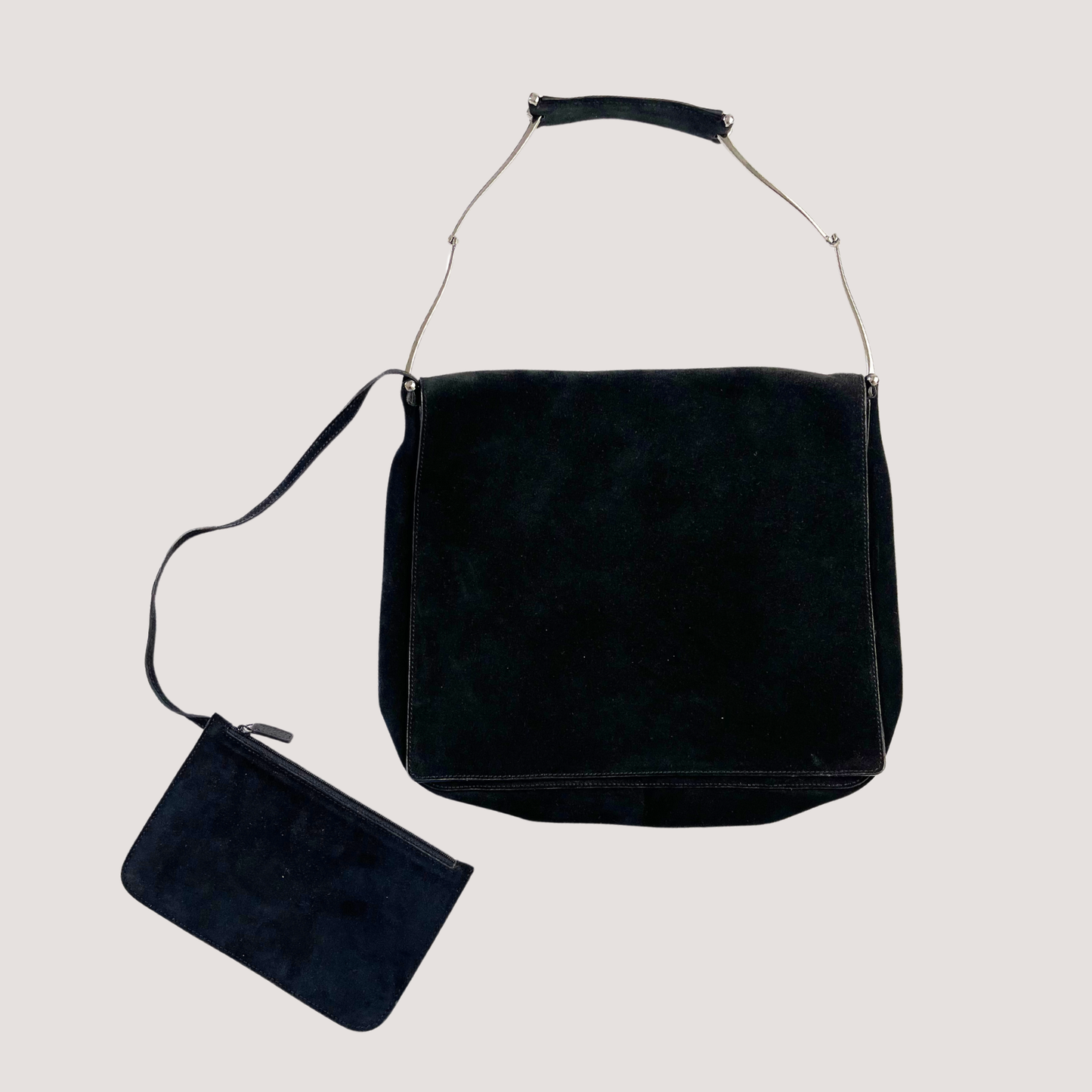 Gucci TomFord Velvet Shoulder bag With Wallet
