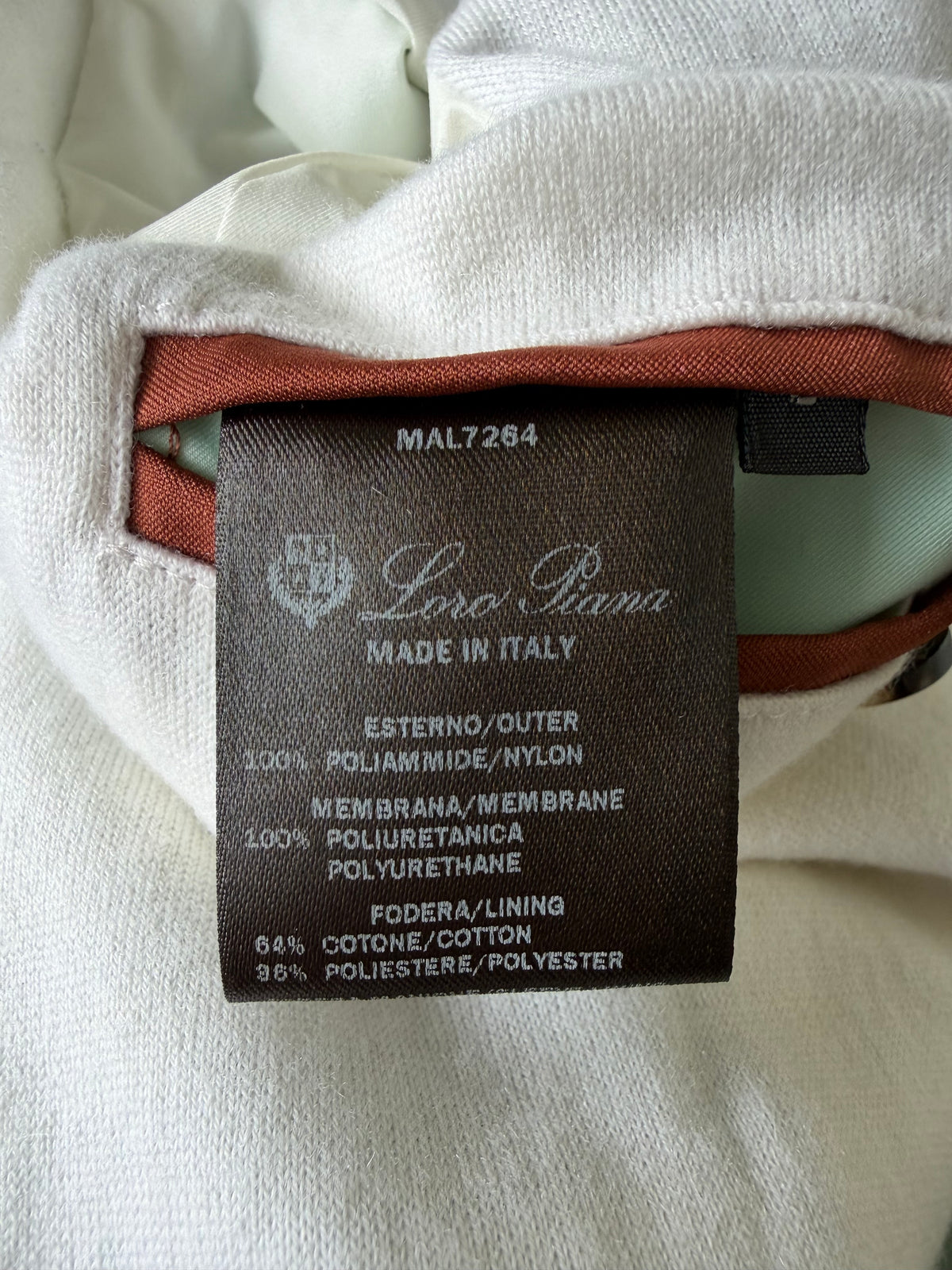 Loro Piana Traveller Field Jacket Microfibre Storm System