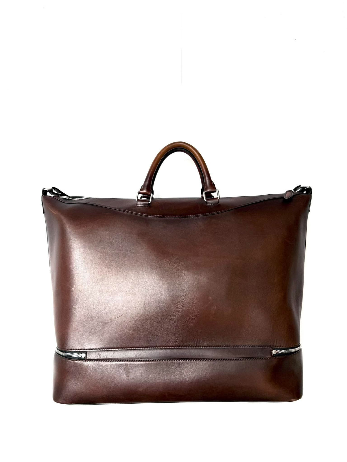 Berluti Venezia Leather Holdall Bag