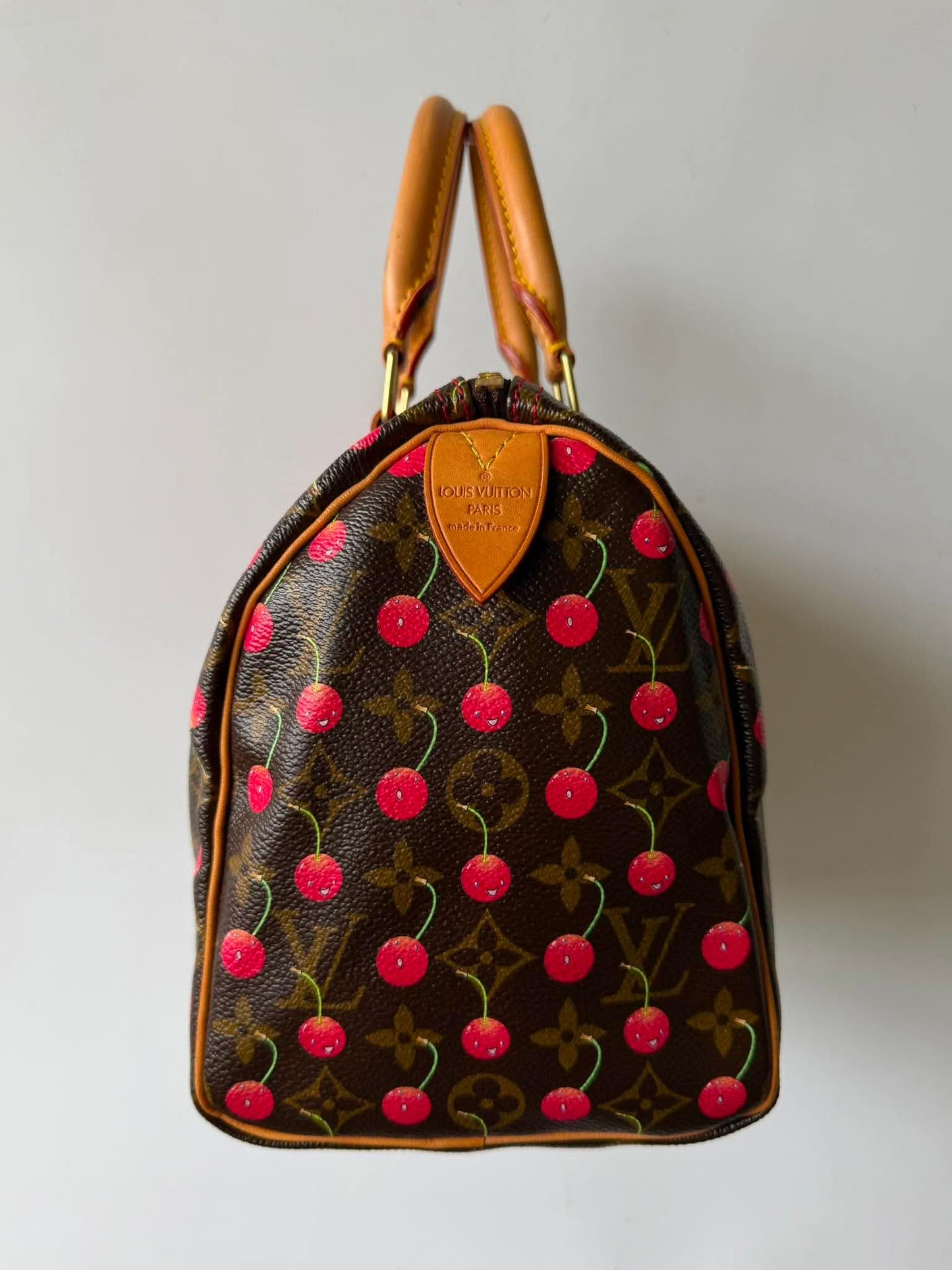 Louis Vuitton x Murakami Monogram Cerises Speedy 25 bag