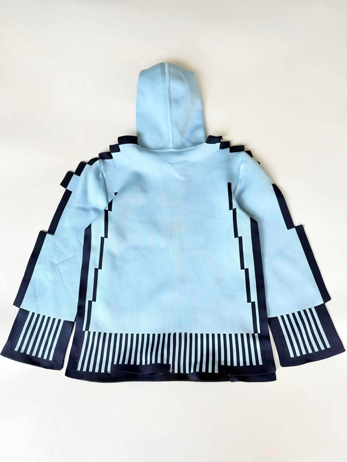 Loewe S/S23 Pixellated Light Blue Hoodie