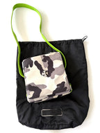 Chrome Hearts Plug CH Plus Camouflage Leather Shoulder Bag