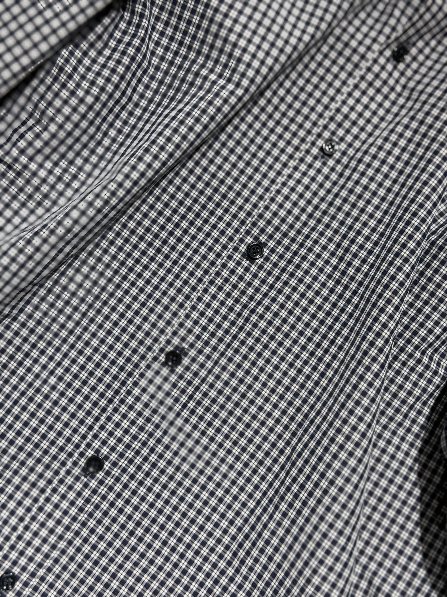 Balenciaga 17AW Check Swing Shirt Oversized Demna