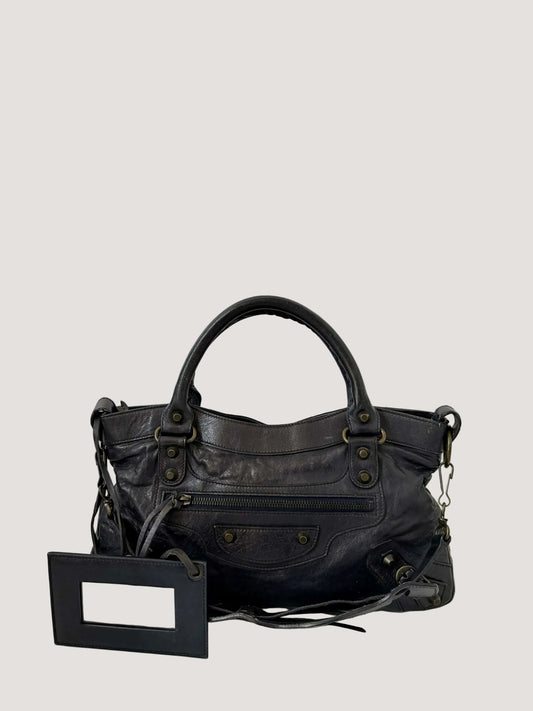 2000’s Balenciaga Navy Blue Classic First Bag