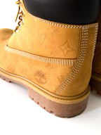 Louis Vuitton x Timberland Monogram Ankle Boots