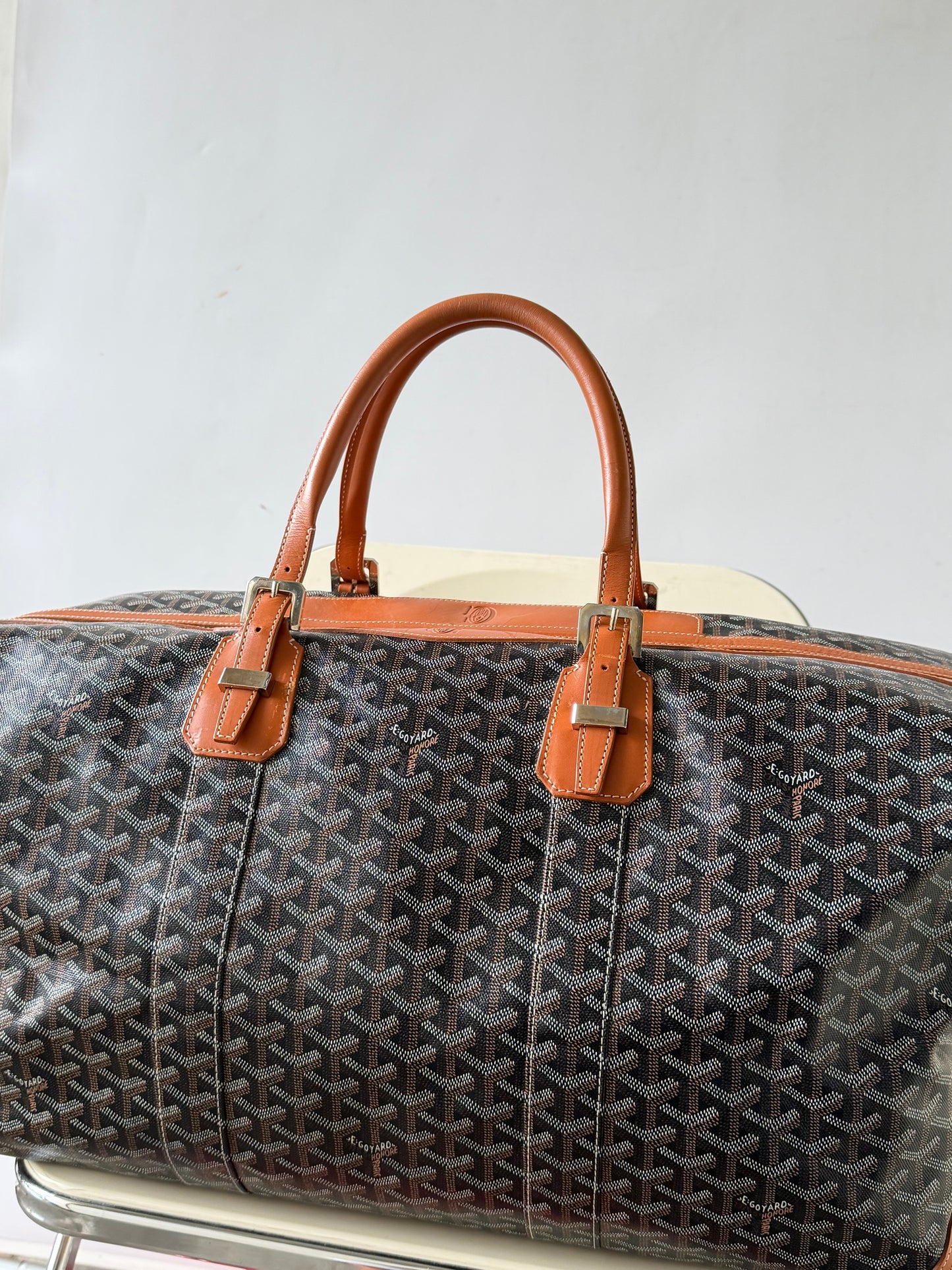 Goyard Boeing Goyardine 45 Travel Bag