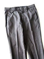 Louis Vuitton Pont Neuf Jacquard Script Gray Suit
