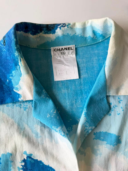 Chanel Surf SS 2002 Button-Up Short Sleeve Shirt