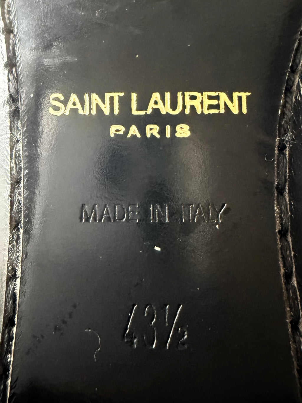 Saint Laurent F/W2006 Devon Patent Leather Boots