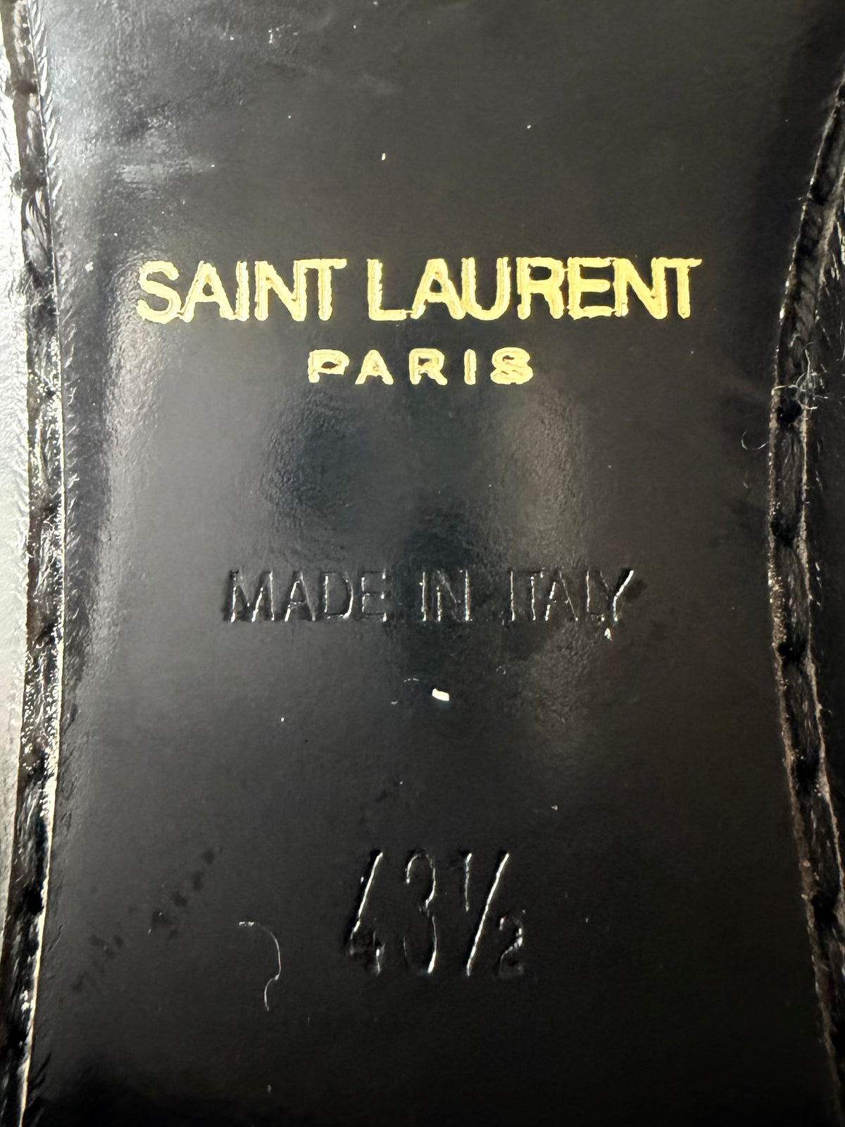 Saint Laurent F/W2006 Devon Patent Leather Boots