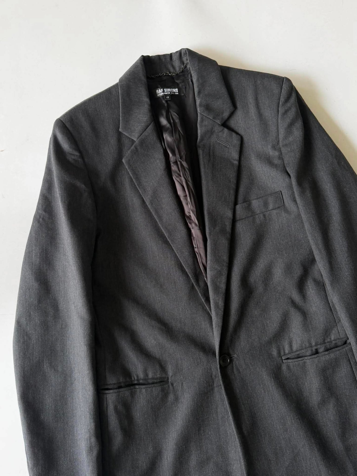 Raf Simons A/W 2005-2006 History of My World Tailored Coat