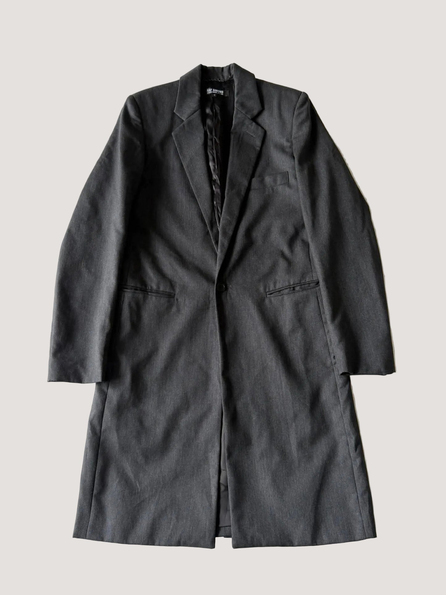 Raf Simons A/W 2005-2006 History of My World Tailored Coat
