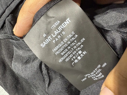 Saint Laurent Hedi Slimane FW15 Silhouette Camou Blazer