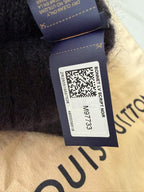 Louis Vuitton Black Script Mohair Bennie
