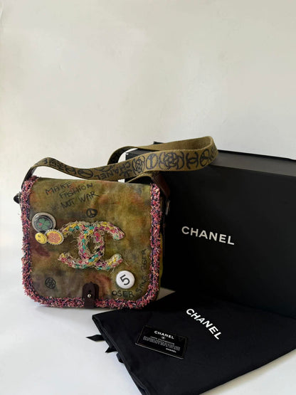 Chanel "On the Pavements" Graffiti Messenger Bag