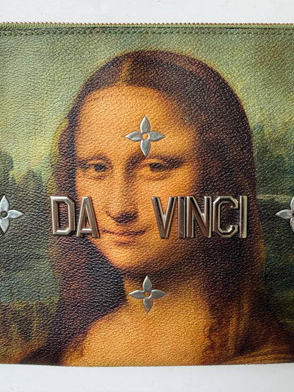 Louis Vuitton x Jeff Koons Master “Mona Lisa” Da Vinci Pochette