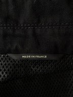 Vintage Hermes Black Zip Bomber Jacket