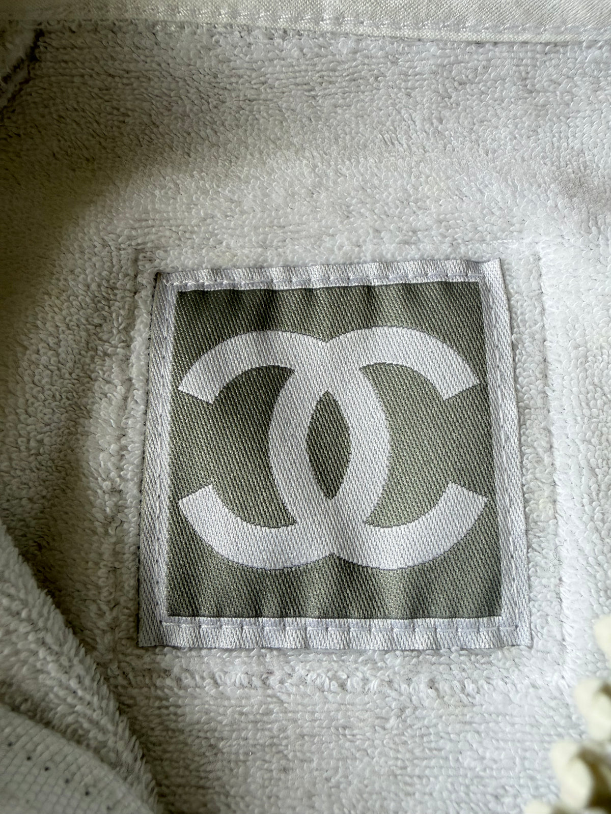 Vintage Chanel Sport Line Zip-up Hoodie with Coco Mark