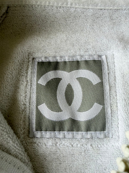 Vintage Chanel Sport Line Zip-up Hoodie with Coco Mark