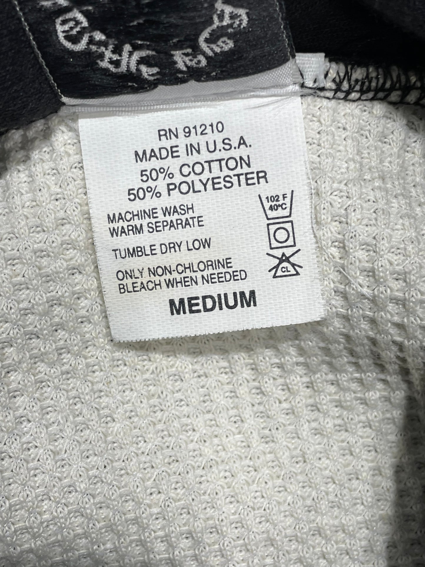 Chrome Hearts 90s Puff Print Thermal Hoodie