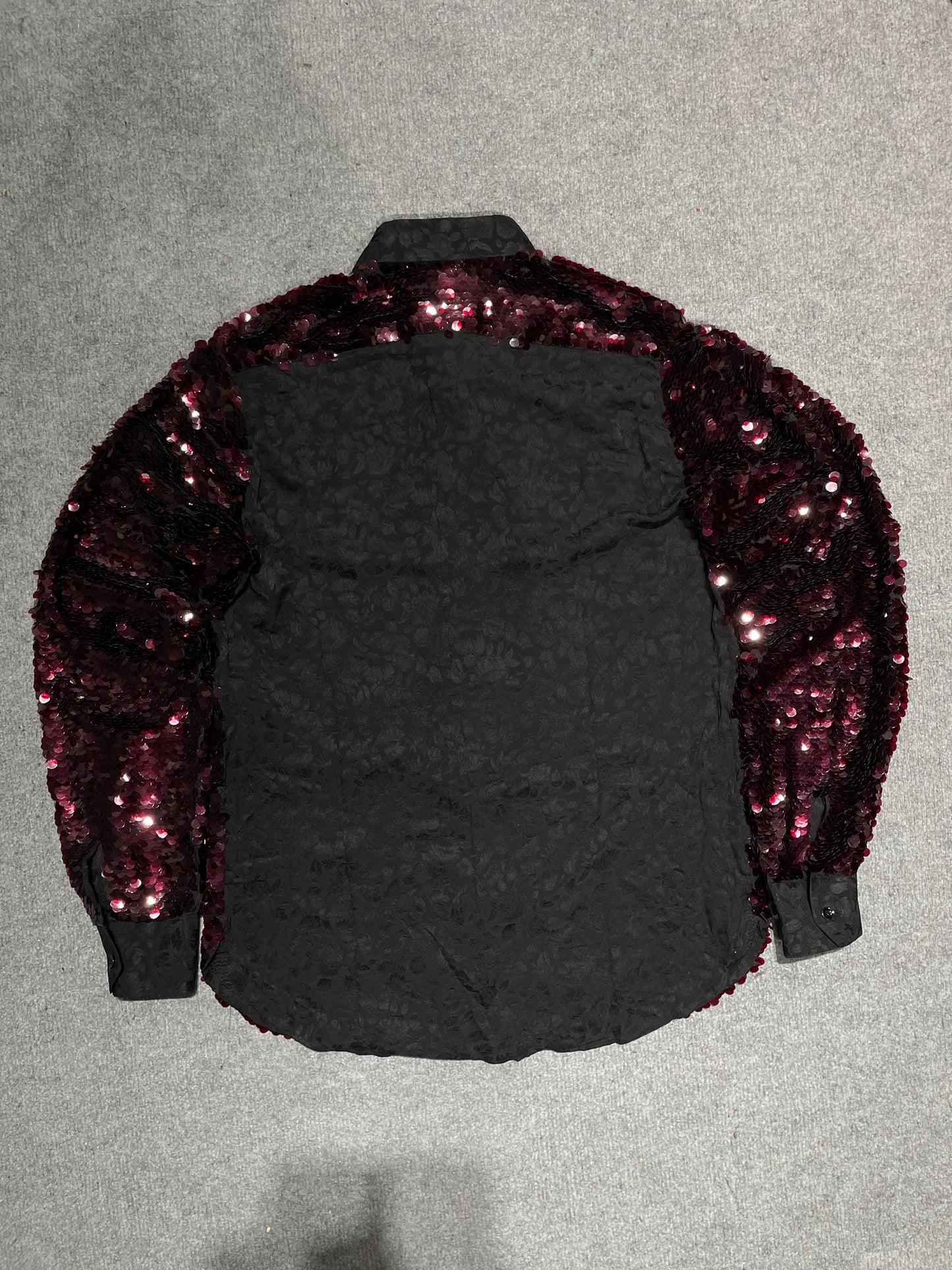 Saint Laurent Spring Summer 2018 Sequined Shirt