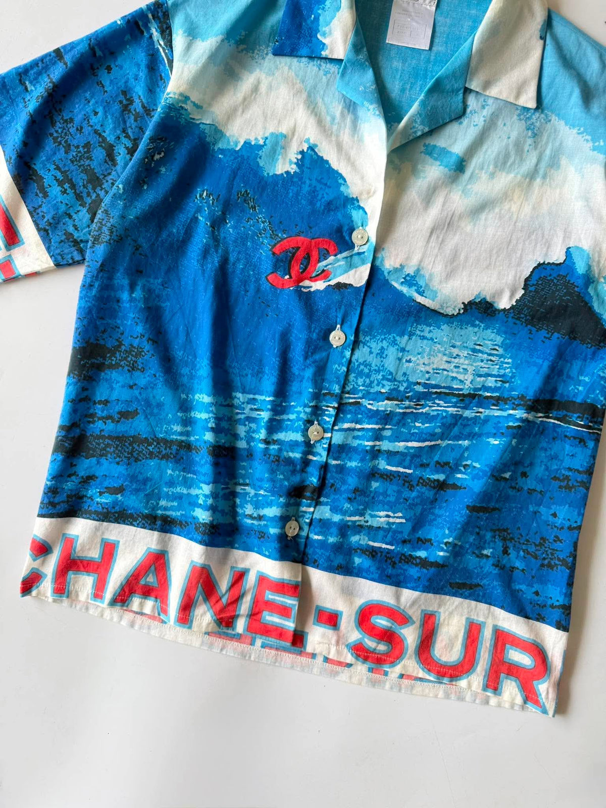 Chanel Surf SS 2002 Button-Up Short Sleeve Shirt