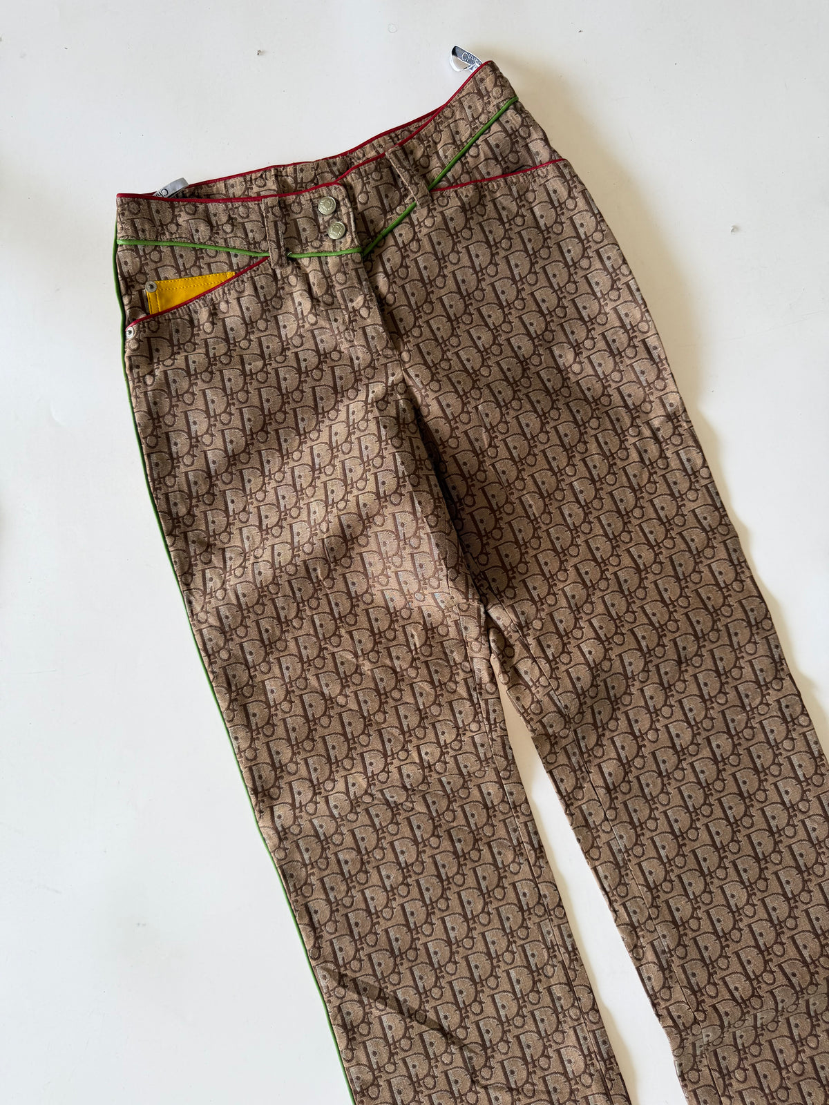 Christian Dior by John Galliano Rasta Pants