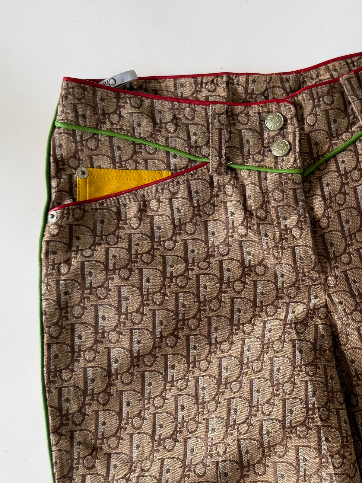 Christian Dior by John Galliano Rasta Pants
