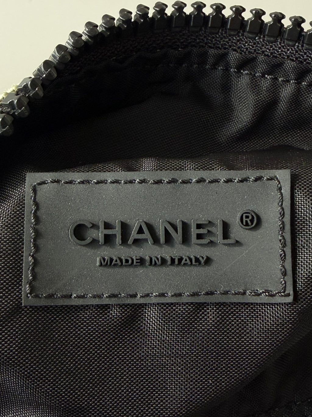 Vintage Chanel Sport Line Mesh Duffle Bag