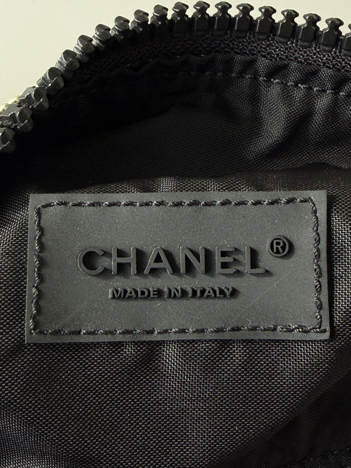 Vintage Chanel Sport Line Mesh Duffle Bag