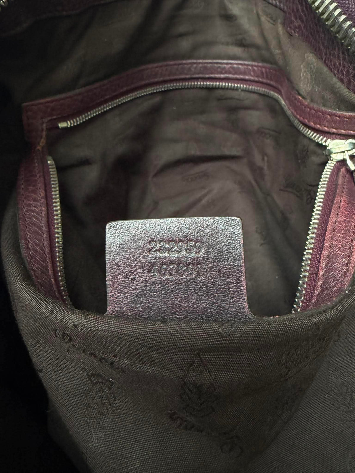 Gucci Bamboo Bar Shoulder Bag Leather Medium