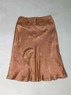 Vintage Christian Dior Boutique Dusty Pink Slip Skirt