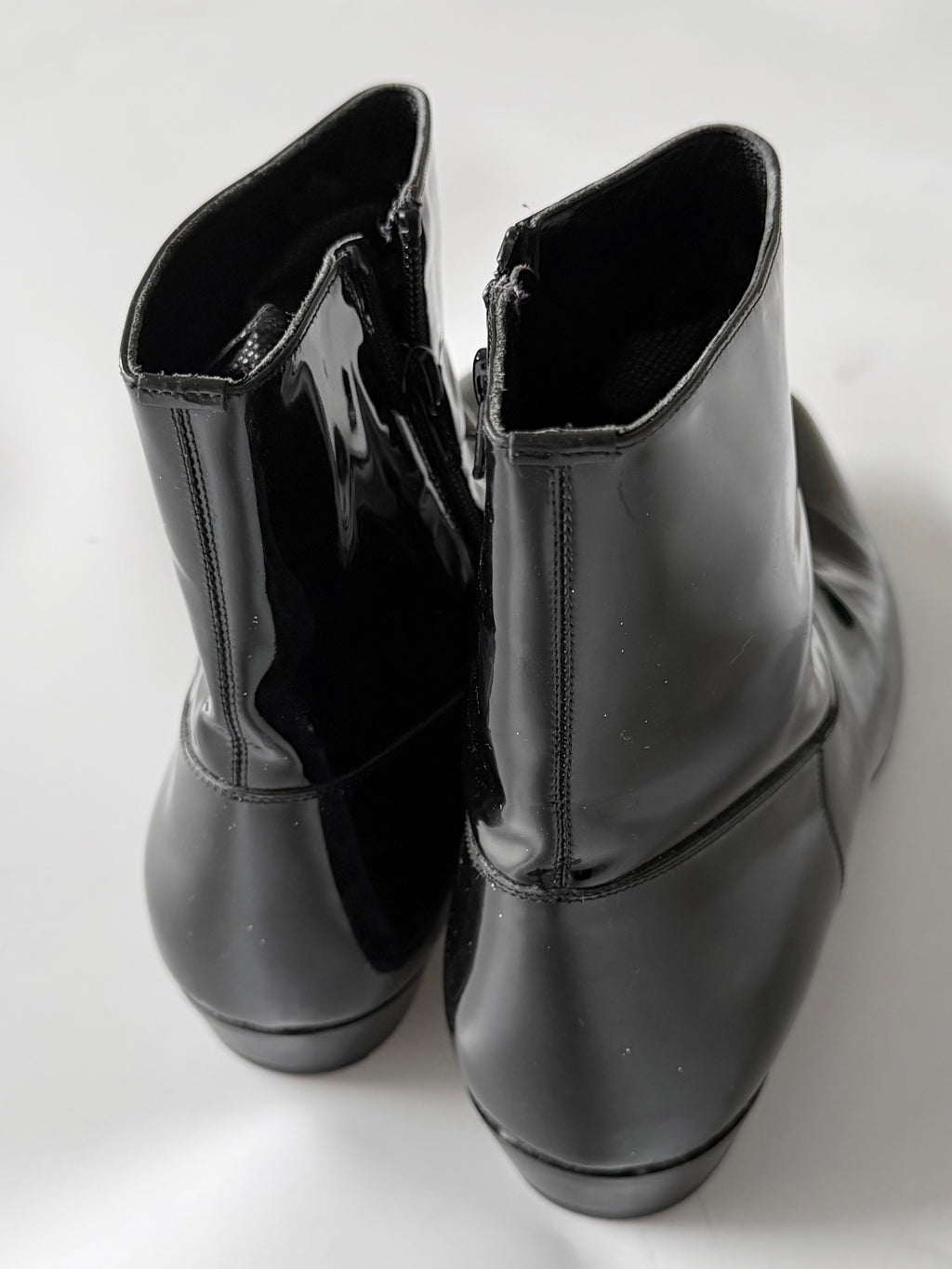 Saint Laurent F/W2006 Devon Patent Leather Boots