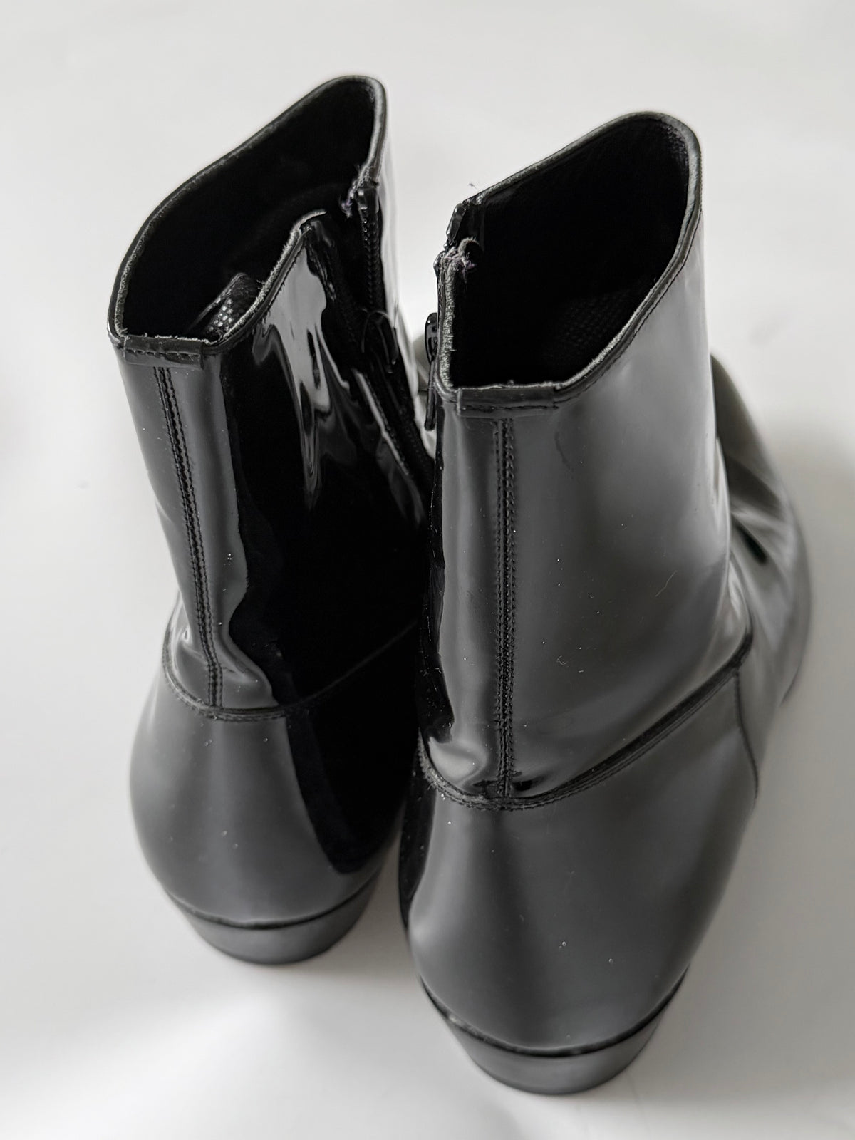 Saint Laurent F/W2006 Devon Patent Leather Boots