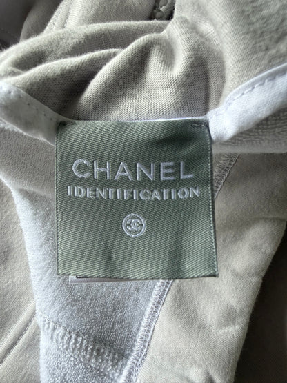 Vintage Chanel Sport Line Zip-up Hoodie with Coco Mark