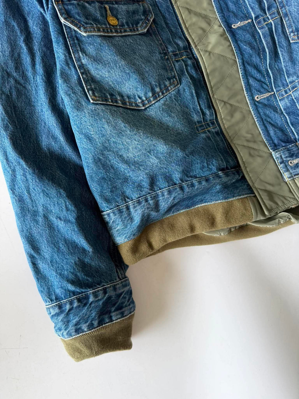 Levi’s x Sacai Denim Nylon Twill Reversible Blouson