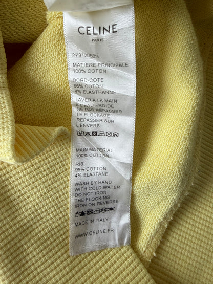 Celine S/S2021 "The Dancing Kid" Yellow Hoodie