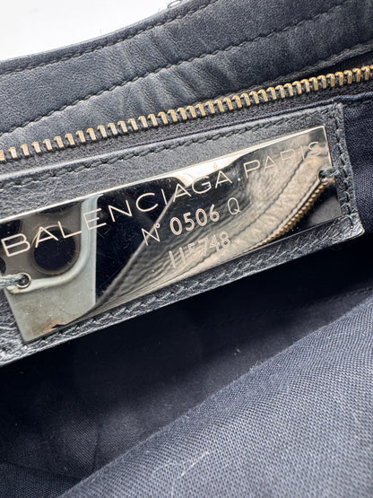 Balenciaga Lambskin Motorcycle City Bag